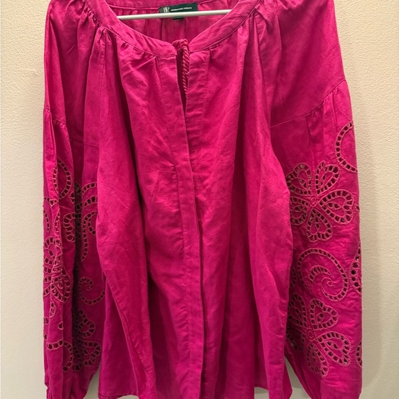 Elegant Pink Women's Top international concept 2x - Picture 3 of 6